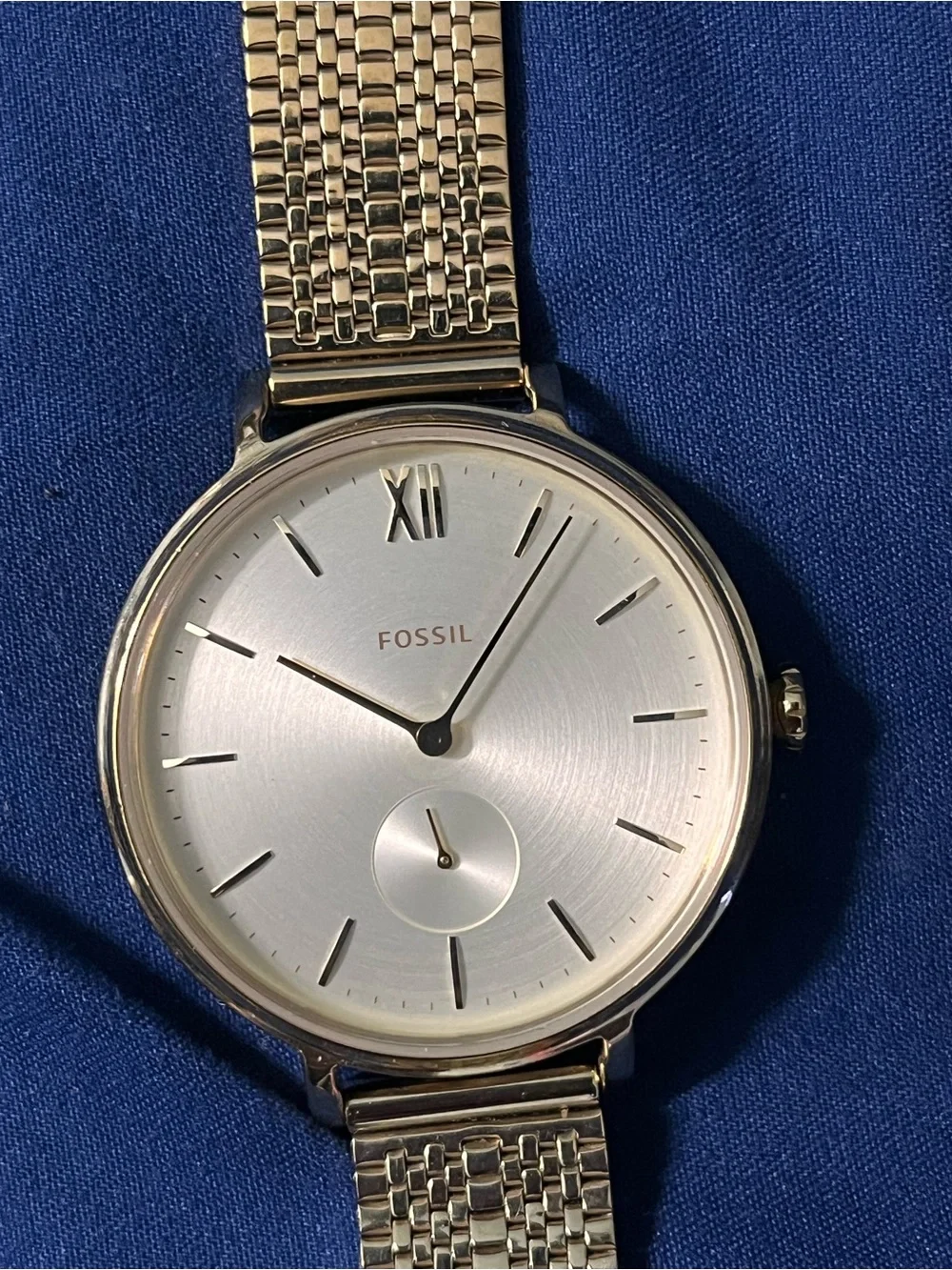Limited and Rare Women’s Gold Fossil Watch - 3 Hand Stainless Steel